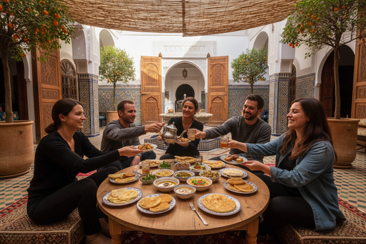 Desayuno en riad