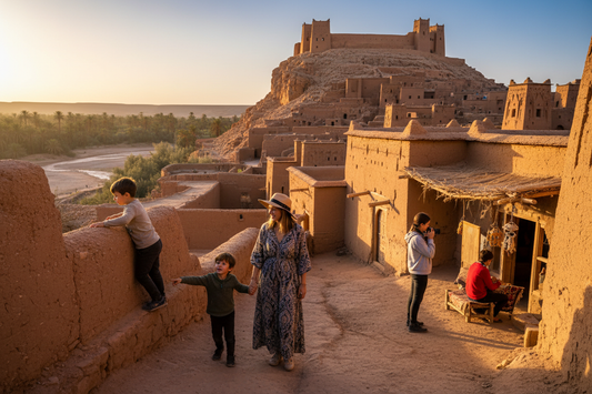 Explorando Ait Ben Haddou