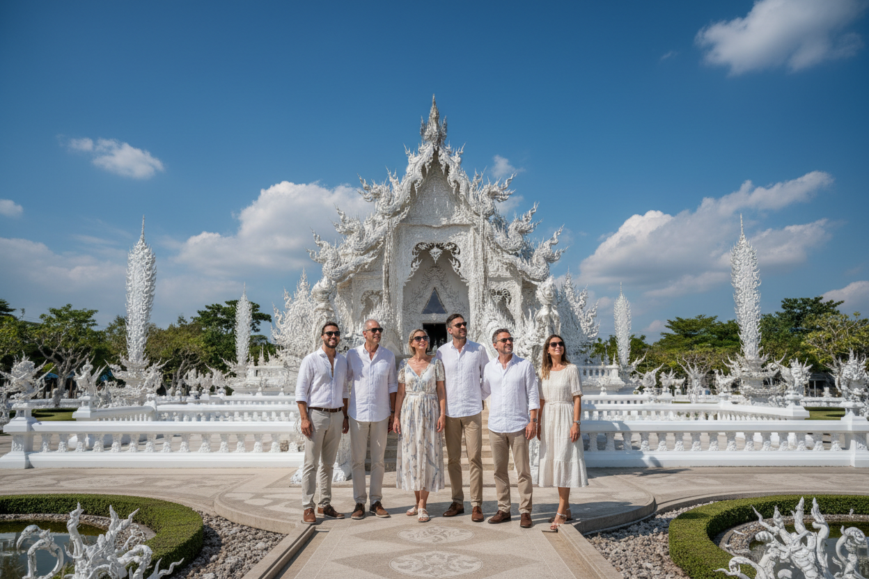 Templo Blanco Chiang Rai